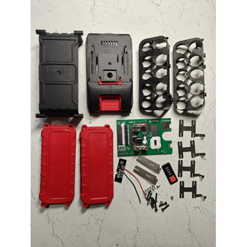 Корпус для сборки батареи посадка makita (21700)