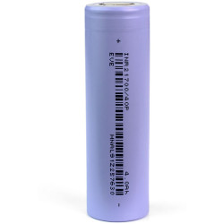 Высокотоковые аккумуляторы EVE 40p (21700) 50A Высокотоковые аккумуляторы EVE 40p (21700) 50A